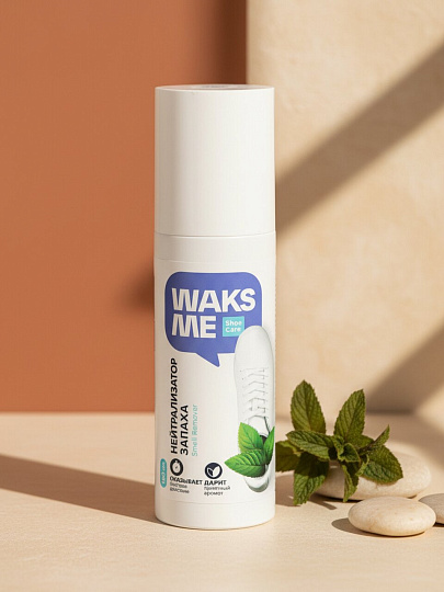 Нейтрализатор запахов WaksMe, Smell Remover, для ног, 150 мл, для обуви, бесцветный, WKM_SR150