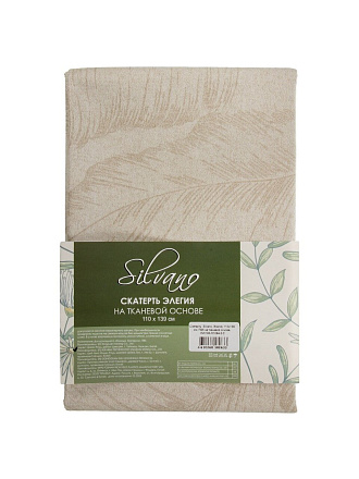 Скатерть Silvano, Элегия, 1.1х1.39 м, ПВХ на тканевой основе, PW195-R1064-2-2