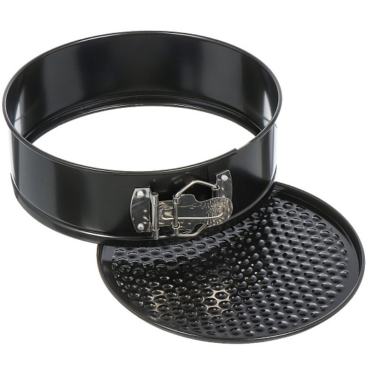 Форма для запекания углеродистая сталь, 20х6.8 см, антипригарное покрытие, круглая, разъемная, Satoshi, Виссан, 849-201