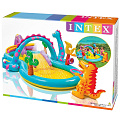 Игровой центр-бассейн Intex, 333х229х112 см, Dinoland, 57135NP, 290 л, с горкой, от 3 лет - фото 6