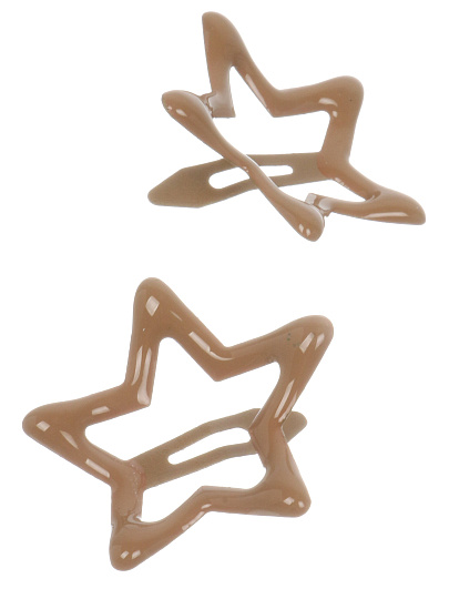 Набор заколок в форме звездочек, 10 шт, A110095