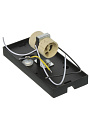 Светильник фасадный General Lighting Systems, GWL-2MR16-GU10-S-IP65, 50 Вт, GU10, на 2 лампочки, IP65, 8х15 см, 2 лампы, IP65, квадратный, черный, 661120 - фото 2