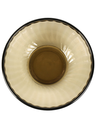 Салатник стекло, круглый, 13х6 см, Elica, 62094-01, дымчатый