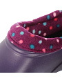 Галоши для женщин, ЭВА, баклажан/горох фиолетовые, р. 38, утепленные, Коро, ГЛ-313 - фото 4