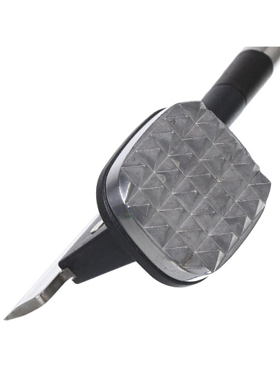 Топор кухонный Satoshi, Альфа, топорик, нержавеющая сталь, рукоятка нержавеющая сталь, навеска, 882-265