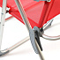Кресло складное пляжное 60х60х112 см, красное, сетка, 100 кг, Green Days, YTBC048-3 - фото 3