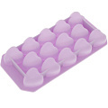 Форма для льда, выпечки, мармелада Сердечки, 21х10.5х2 см, силикон, 14 ячеек, Marmiton, 16010 - фото 2