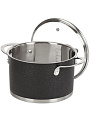 Кастрюля нержавеющая сталь, 2.9 л, крышка стекло, Daniks, Денвер, GS-01337-18CA, индукция - фото 15