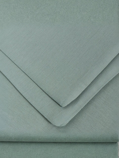 Наволочка 2 шт, Silvano, Марципан, поплин, 100% хлопок, 50 х 70 см, зелено-серая, AI-2604002