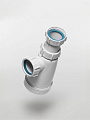 Сифон для мойки, трубный, 1 1/2&amp;quot;, полипропилен, 40 мм, Инкопласт, BS1100