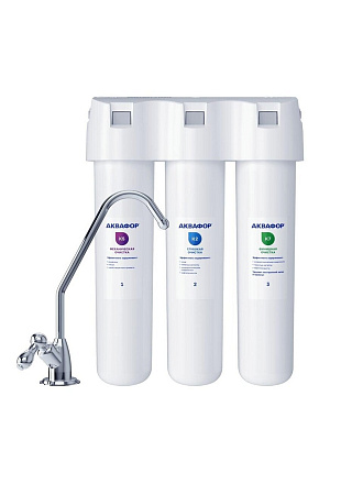 Картридж сменный Аквафор, Кристалл А, 3 шт, К5-К2-К7