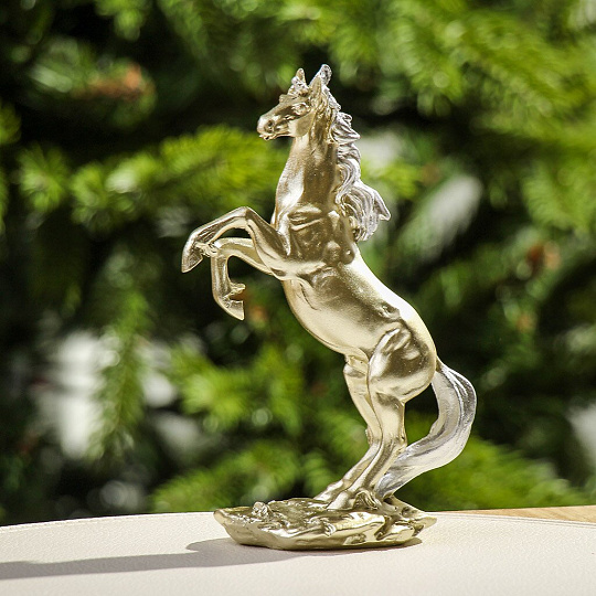 Фигурка декоративная полистоун, Лошадь, 12х16 см, Y4-9789