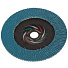 Круг лепестковый торцевой КЛТ1 для УШМ, LugaAbrasiv, диаметр 180 мм, посадочный диаметр 22 мм, зерн ZK60, шлифовальный - фото 2