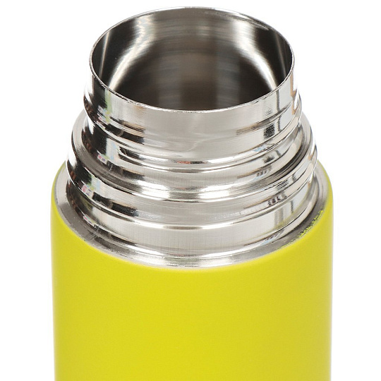 Термос нержавеющая сталь, 350 мл, узкая горловина, Kamille, колба нержавеющая сталь, 1 чашка, прорезиненное покрытие, в ассортименте, 2001