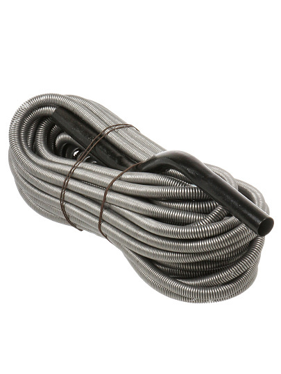 Трос сантехнический для засоров стояков, диаметр 13.5 мм, пружина, 1.8 мм, 15 м, СантехКреп, 3.1.5.6.