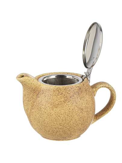 Чайник заварочный керамика, 350 мл, с ситечком, Elrington, Феличита, 109-06106, терракотовый