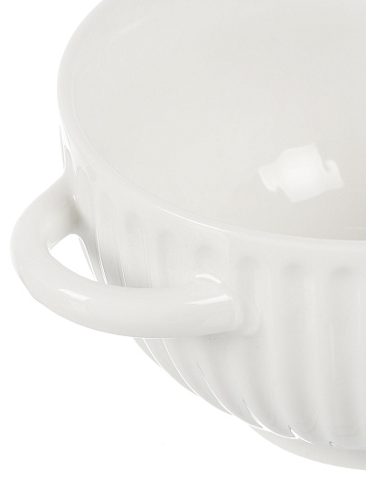 Бульонница фарфор, 650 мл, с ручкой, ТМ Глория, 202352