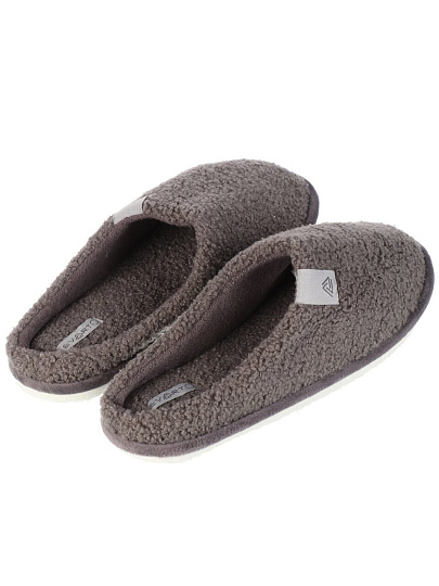 Тапки для мужчин, текстиль, серые, р. 42, закрытые, J2023-06