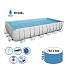 Бассейн каркасный Bestway, 732х366х132 см, Power Steel, 56474, фильтр-насос, лестница, тент, 30045 л, поплавок-дозатор - фото 3