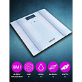 Весы напольные электронные, Delta Lux, DE-4600 Smart, стекло, до 180 кг, 28х28 см, белые - фото 2