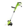 Триммер электрический, Greenworks, GST6030, 2103707, 600 Вт, D-ручка, леска, разборный вал