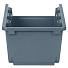 Ящик для метизов, 35х16.7х14.3 см, пластик, набор, с планкой, серо-свинцовый, BR3743СРСВИНЦ - фото 5