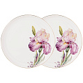 Тарелка обеденная, фарфор, 2 шт, 23 см, круглая, Irises, Lefard, 590-349 - фото 6
