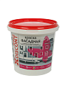Краска водно-дисперсионная, Ореол, Дисконт, полиакриловая, фасадная, матовая, белая, 1.5 кг - фото 2
