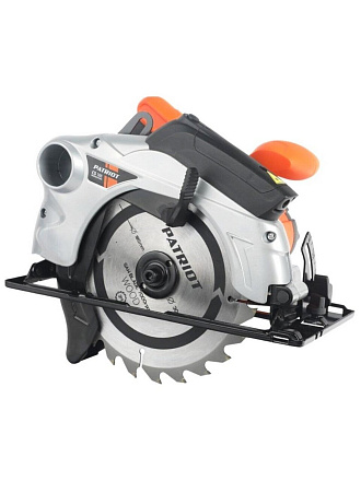 Электропила циркулярная, Patriot, СS 188, 1500 Вт, 185 мм, 65 мм, 4700 об/мин, 190301630