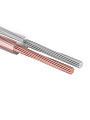 Провод акустический, 2х0.5 мм², 100 м, прозрачный, Rexant, Silicon Plus, 01-6303