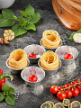 Кокотница алюминий, 6 шт, 0.13 л, круглая, Daniks, SPT20