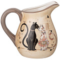Кувшин &amp;quot;Парижские коты&amp;quot; 18x13 см высота=16,5 см / 1150 мл, 358-1739 - фото 3