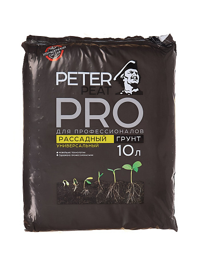 Грунт Рассадный, универсальный, линия Про, 10 л, Peter Peat