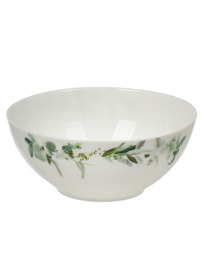 Салатник стеклокерамика, круглый, 18х7 см, 0.95 л, Эвкалипт, Daniks, LHW-70