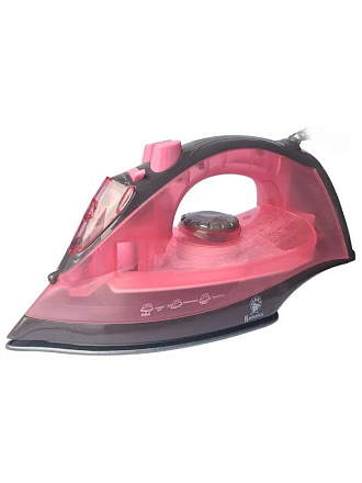 Утюг Василиса, ВА-2001, 2200 Вт, керамика, вертикальное отпаривание, антипригарное покрытие, 1.5 м, розово-коричневый