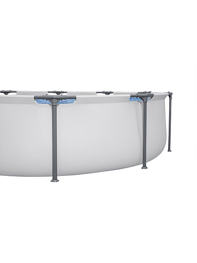 Бассейн каркасный Bestway, 366х100 см, Steel Pro Max, 56418BW, фильтр-насос, лестница, 9150 л, картридж