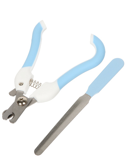 Набор для ухода за животными когтерезка и пилка, 2 шт, Y4-11410