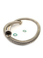 Подводка для газа 1/2''х1 м, г-г, сильфон, ELKA