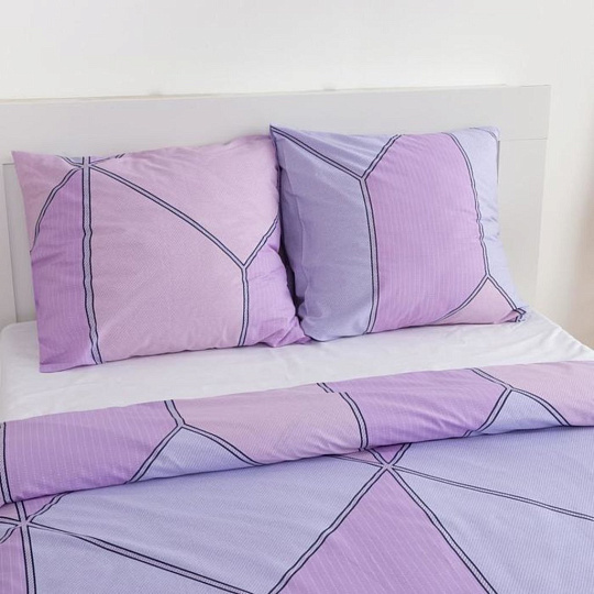 Постельное бельё евро &quot;Этель&quot; Нежное утро пододеяльник 200х217 см+наволочка 70*70 см-2 шт, 5437596