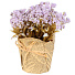 Цветок искусственный декоративный в кашпо, 15х7 см, светло-фиолетовый, Y6-10379 - фото 2