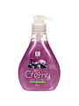 Крем-мыло жидкое Clean&amp;amp;Green, Cremy, Черника в йогурте, с перламутром, 250 мл