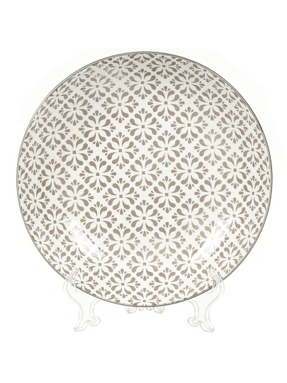 Сервиз столовый керамика, 16 предметов, на 4 персоны, Мозаика бежевый