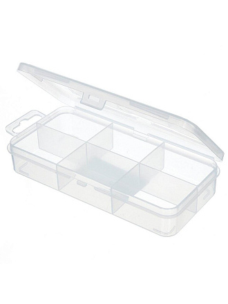 Ящик-органайзер для инструмента, 6 ячеек, с подвесом, 16х8х2.5 см, Bartex, 27803550445