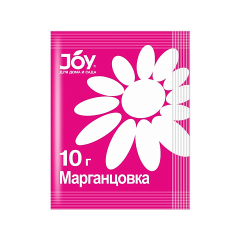 Фунгицид Марганцовка, для обеззараживания почвы, 10 г, порошок, минерал, Joy