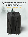 Спальный мешок кокон, 200+30х100 см, -20 °C, полиэстер, холлофайбер, 800гр/м2 - фото 4
