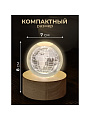 Фигурка декоративная стекло, дерево, 7х8 см, с подсветкой, Y6-10491 - фото 2