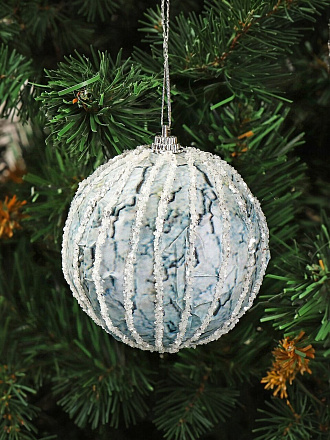 Елочный шар шампань, 8 см, SYPMQA-1022142