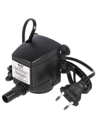 Насос фонтанный, Vodotok, 1/2 '', 1.5 м, 8 Вт, глубина погружения 2 м, максимальный напор 1 м, 0.6 м³/ч, HJ-741