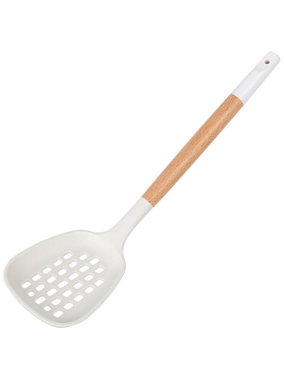 Шумовка бамбук, силикон, навеска, Daniks, Skandi, WFCFA-0037-6