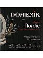 Сервиз столовый керамика, 19 предметов, на 6 персон, Domenik, Nordic, DMS250, серый - фото 12